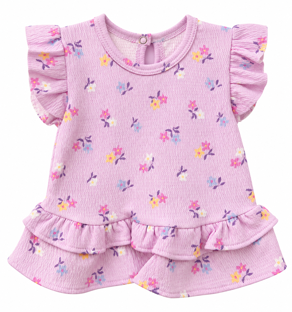 Blusa para Bebé Estampada con Boleros