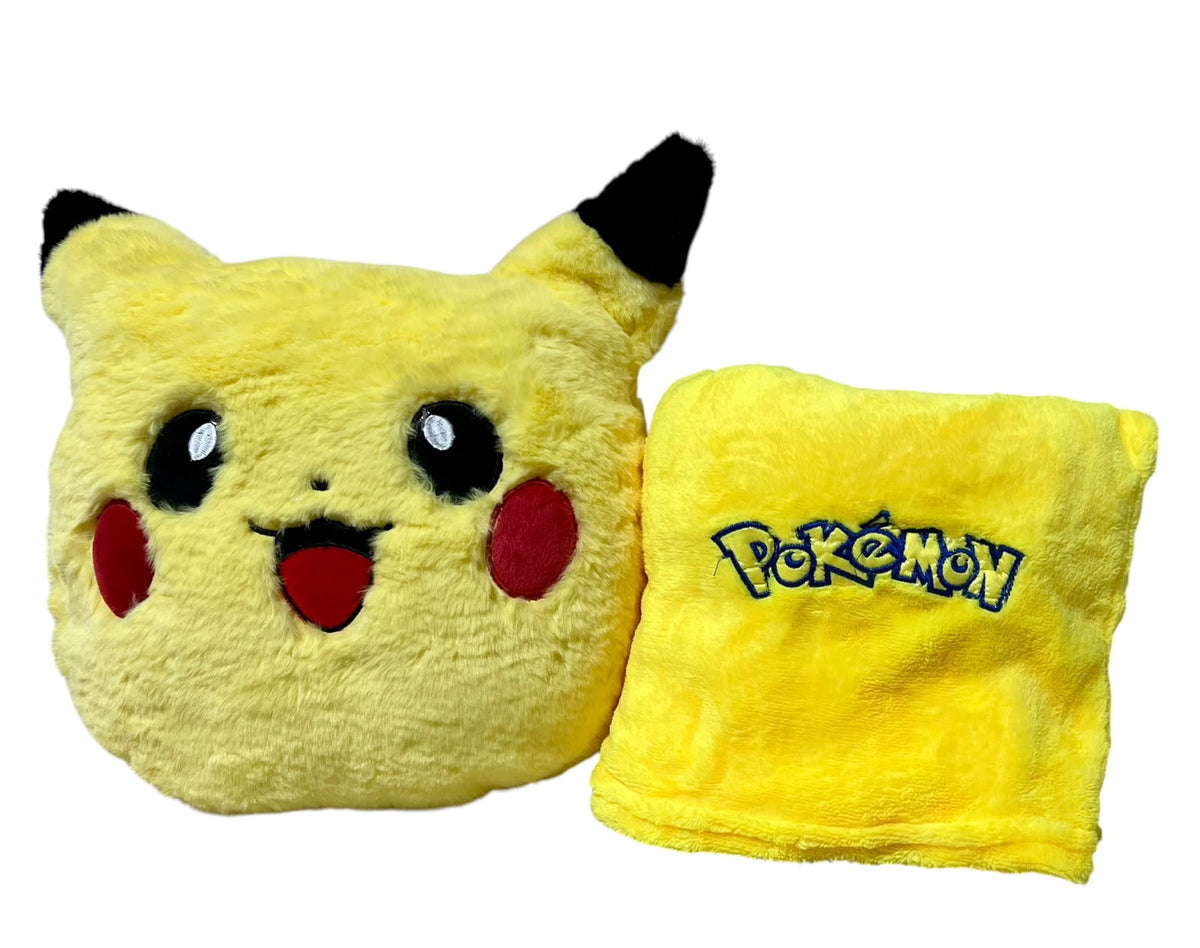 Peluche Pikachu con Cobija 2 en 1