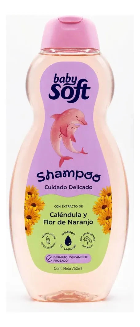 Shampoo Baby Soft Cuidado Delicado 750 ml