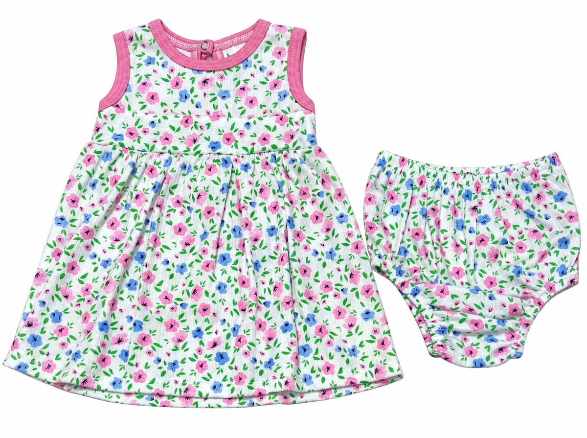 Vestido con cubre pañal