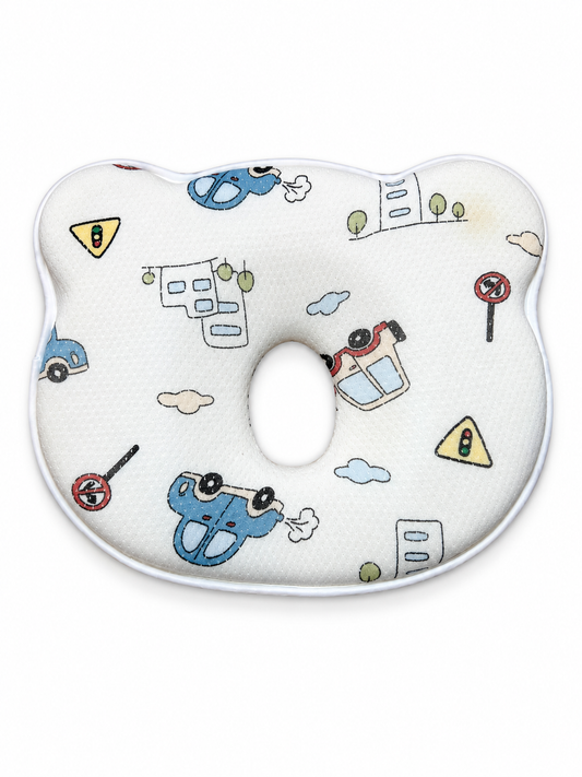 Almohada moldeadora ortopédica para bebé estampada