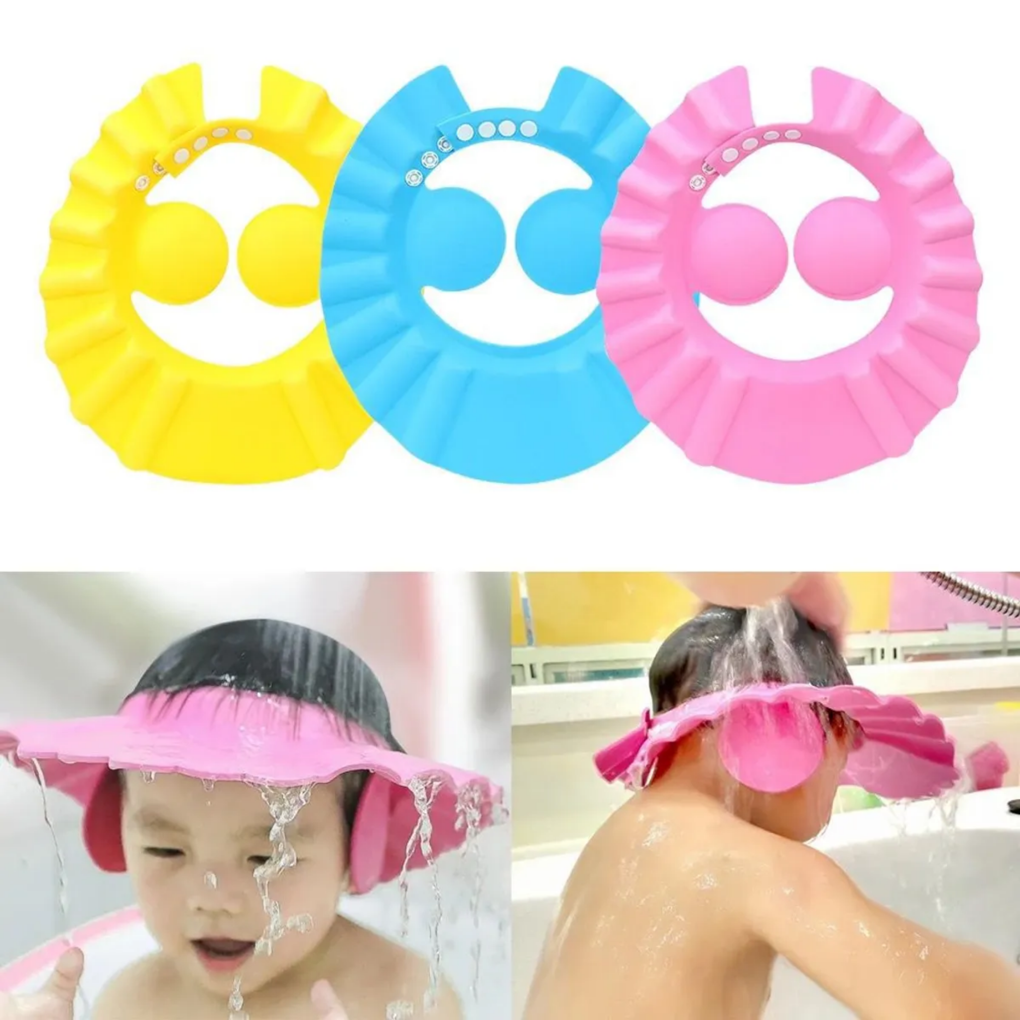 Gorro de Baño con Visera Ajustable