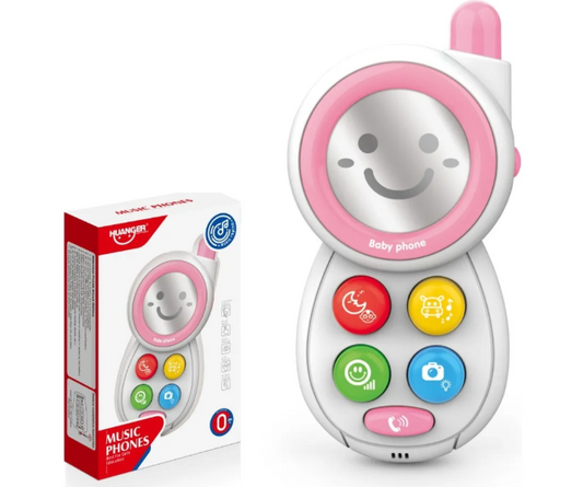 Teléfono musical interactivo para bebé