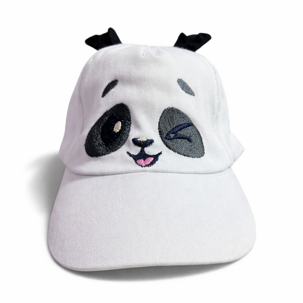 Gorra panda para bebé