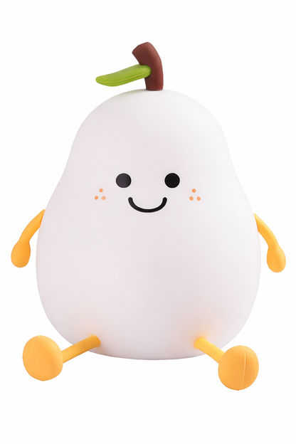 Lámpara kawaii en forma de pera