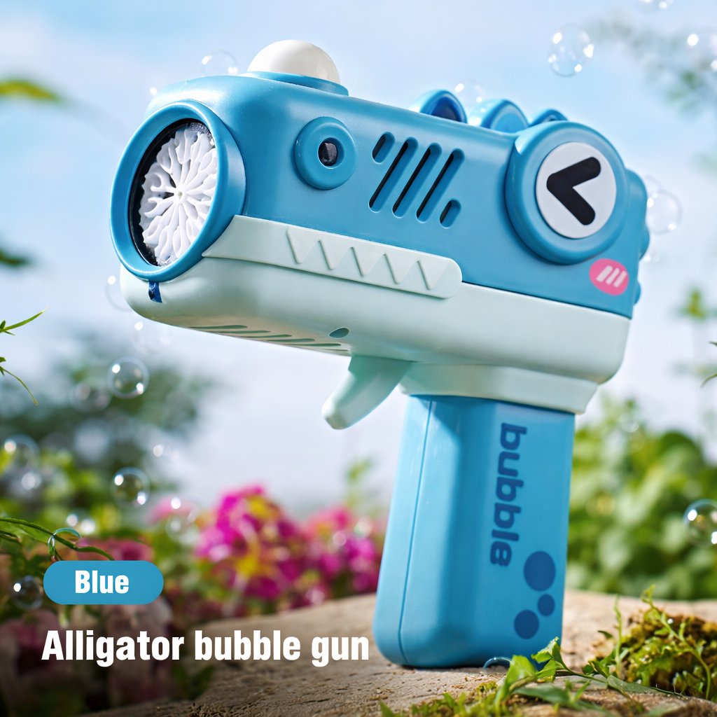 Pistola de burbujas