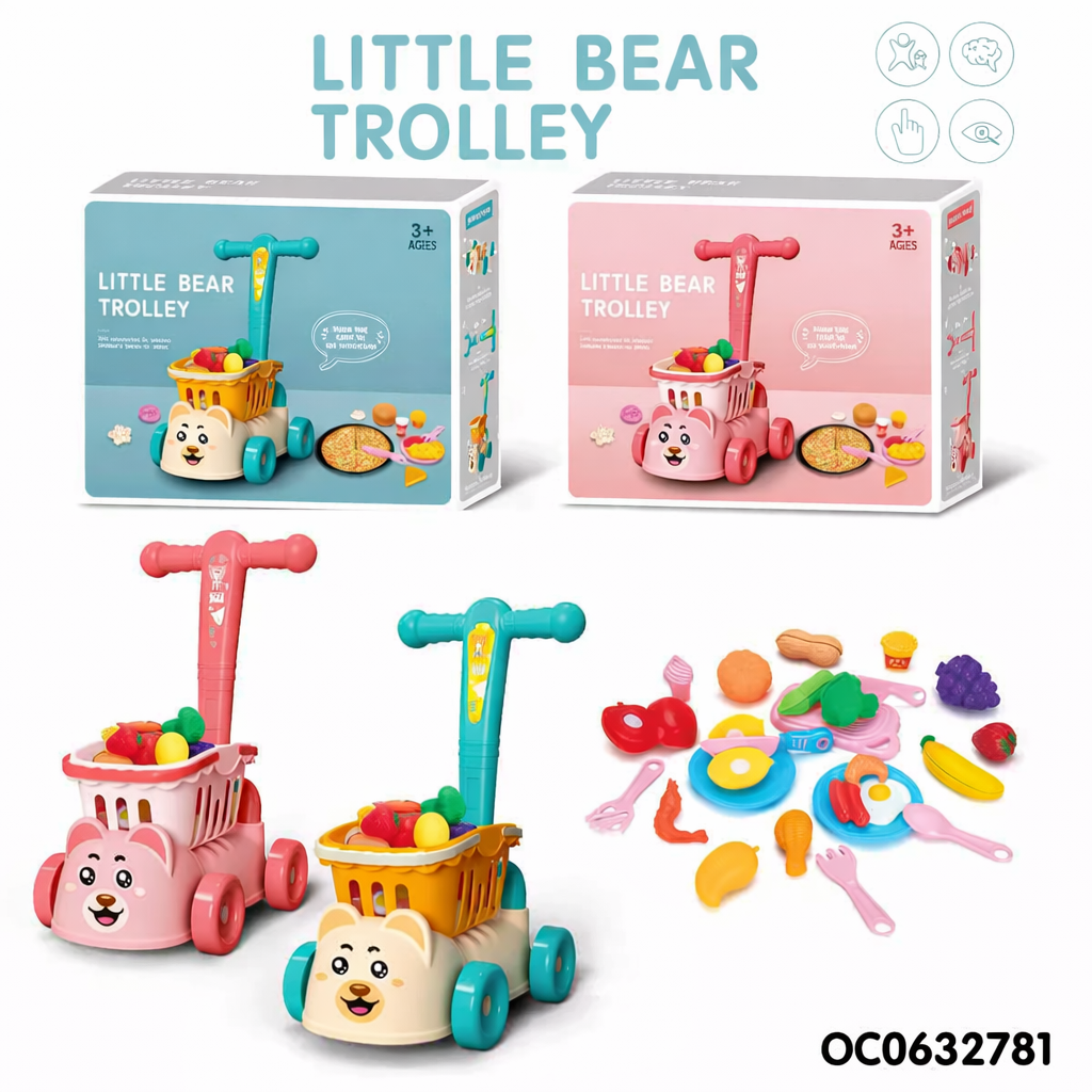 Carrito de compras infantil