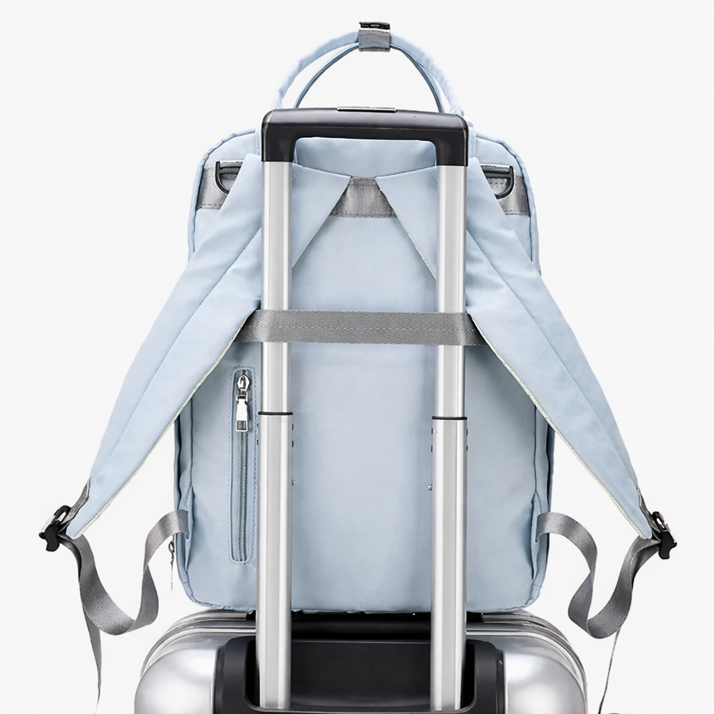 Morral pañalera con cambiador incluido