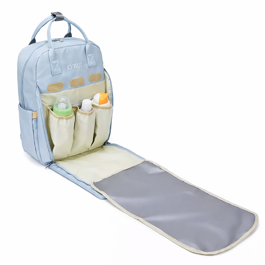 Morral pañalera con cambiador incluido