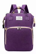 Pañalera morral  con cambiador