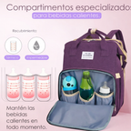 Pañalera morral  con cambiador