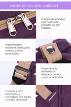Pañalera morral  con cambiador
