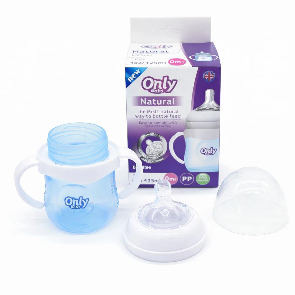 Tetero Only Baby 4 oz con Asas
