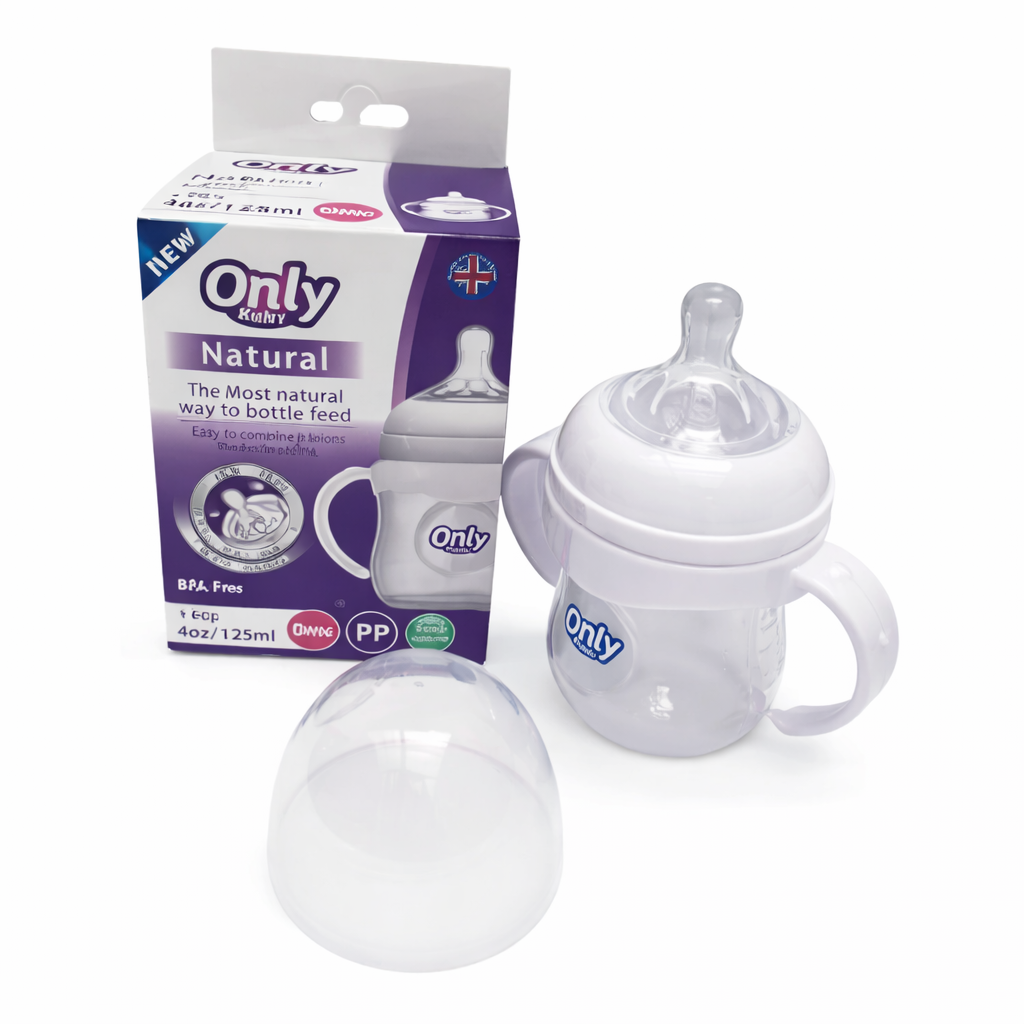 Tetero Only Baby 4 oz con Asas