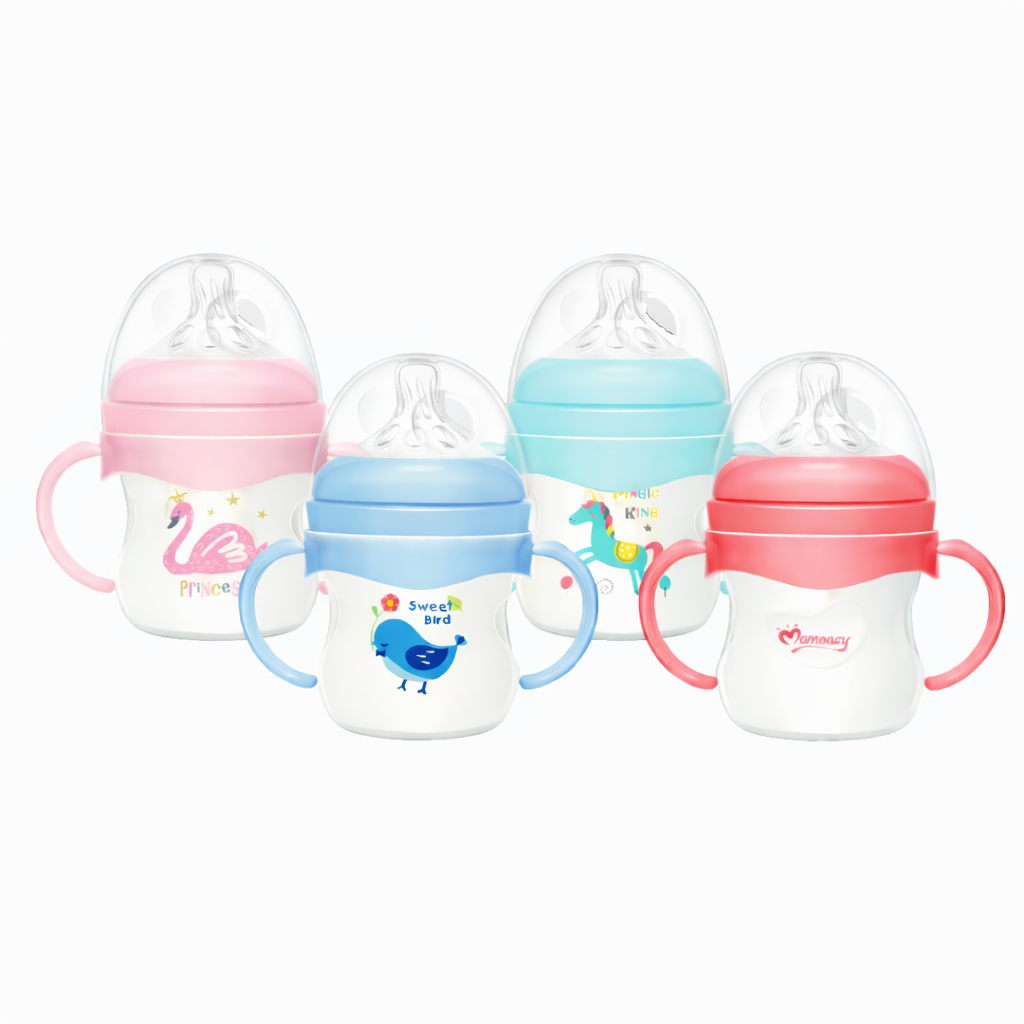 Tetero momeasy 4 oz con Asas