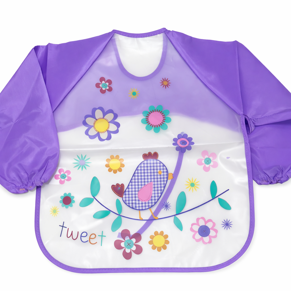 Babero Plástico con Mangas