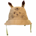 Gorro tipo pava doble faz para bebé