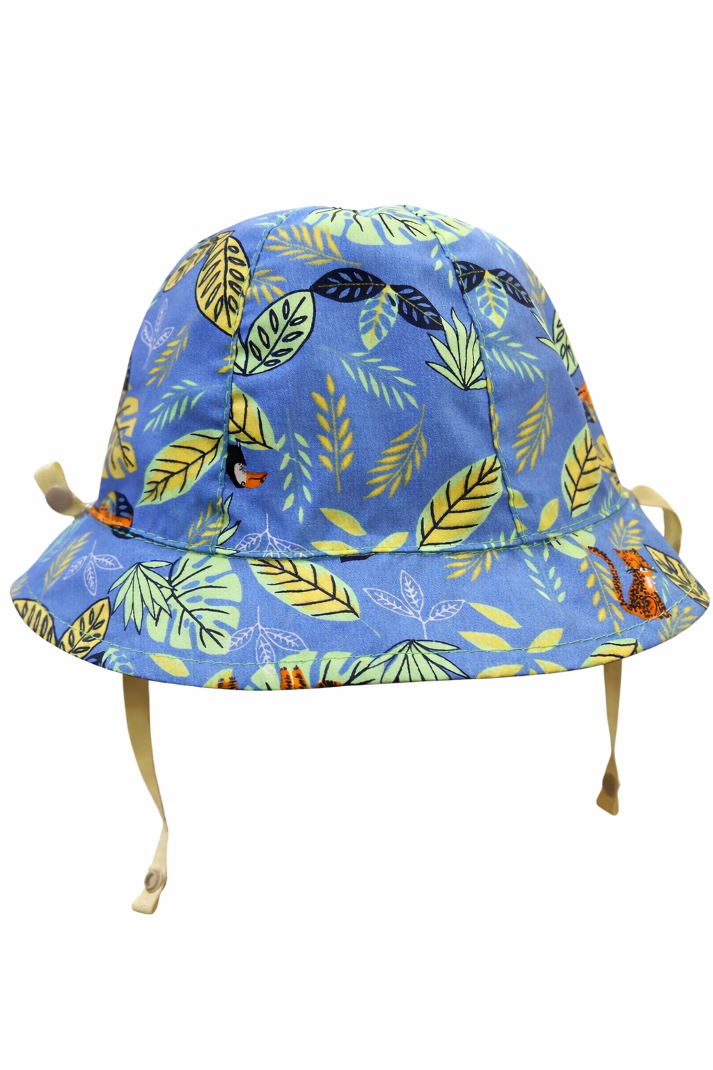 Gorro tipo pava doble faz para bebé