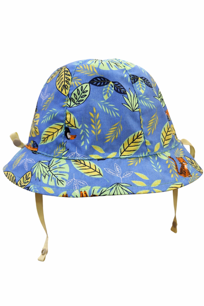 Gorro tipo pava doble faz para bebé