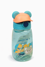 Botella con pitillo diseño orejitas