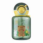 Botella con pitillo y correa