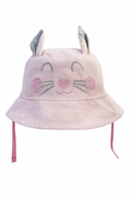 Gorro tipo pava doble faz para bebé