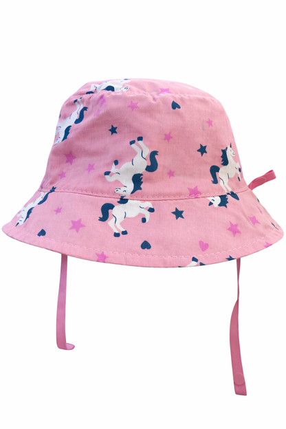 Gorro tipo pava doble faz para bebé