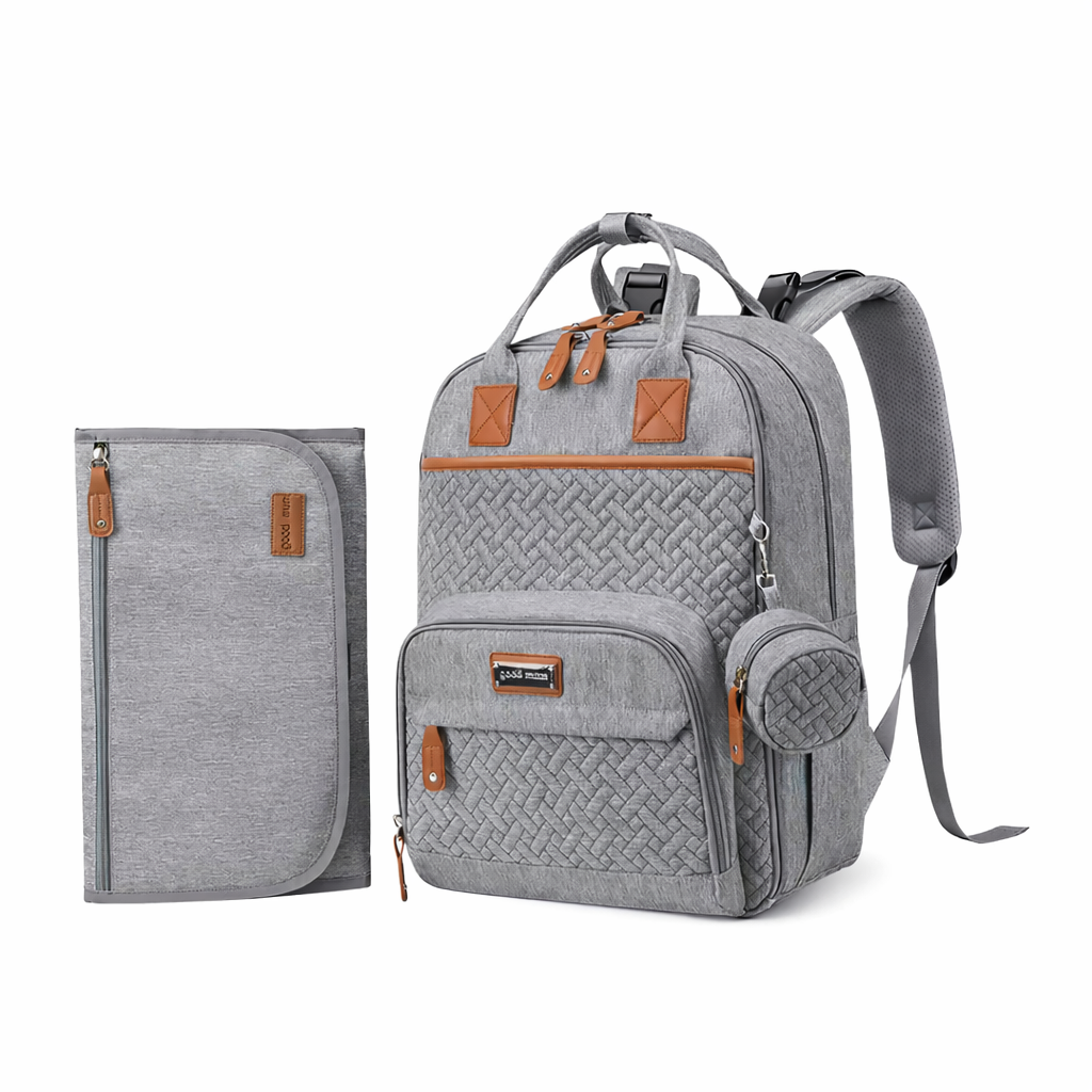 Morral pañalera con cambiador portatil