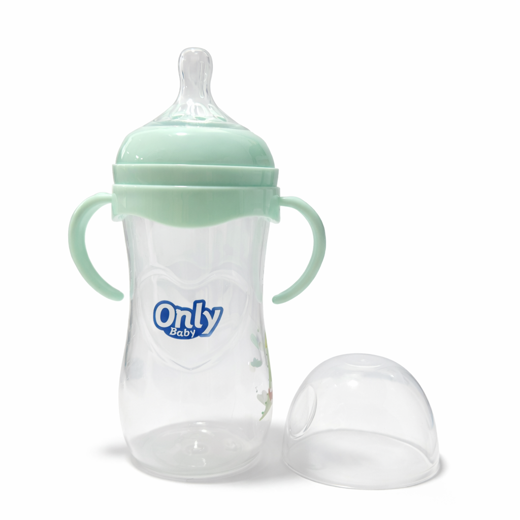 Tetero Only Baby 11 oz con Asas Estampado