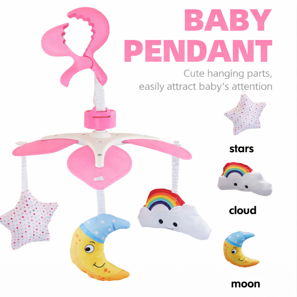 Movil musical para cuna y coche