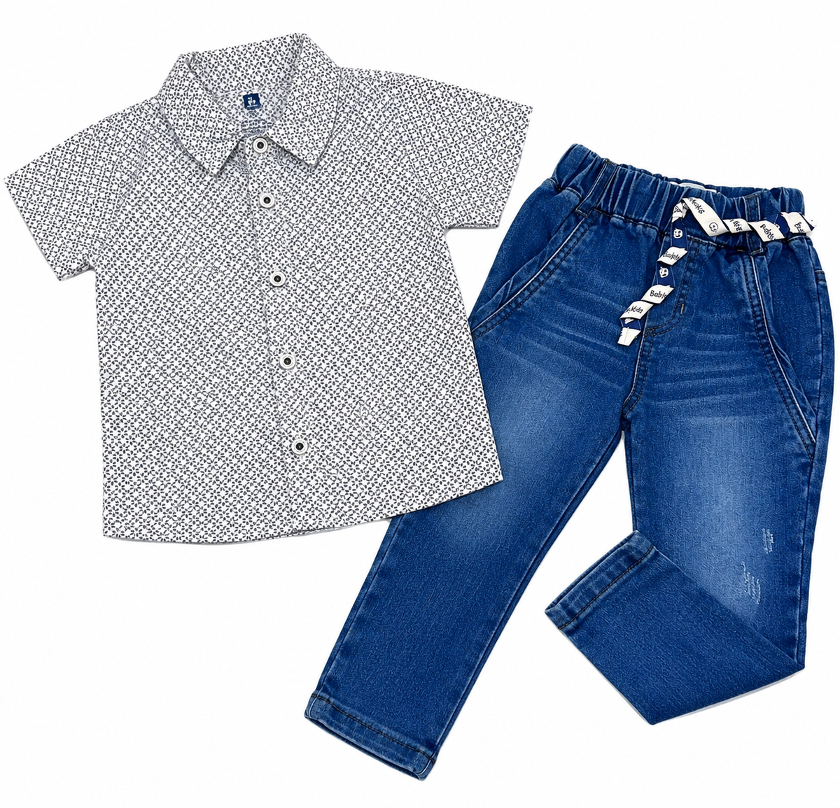 Conjunto Camisa y Jean para Bebé