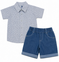 Conjunto con Camisa y Bermuda