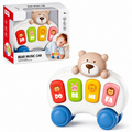 Juguete Mini Piano Oso Car