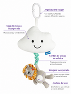 Juguete Colgante de Peluche con Sonajero