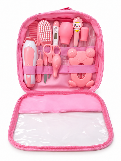 Kit de Aseo para Bebé de 15 Piezas con Bolso Organizador