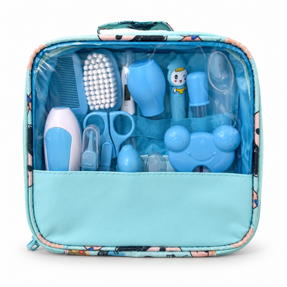 Kit de Aseo para Bebé de 15 Piezas con Bolso Organizador