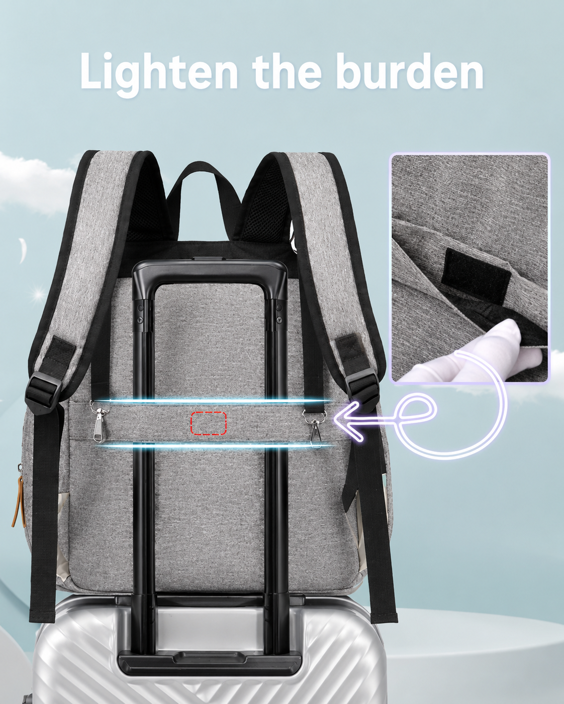 Pañalera Tipo Morral Multifuncional