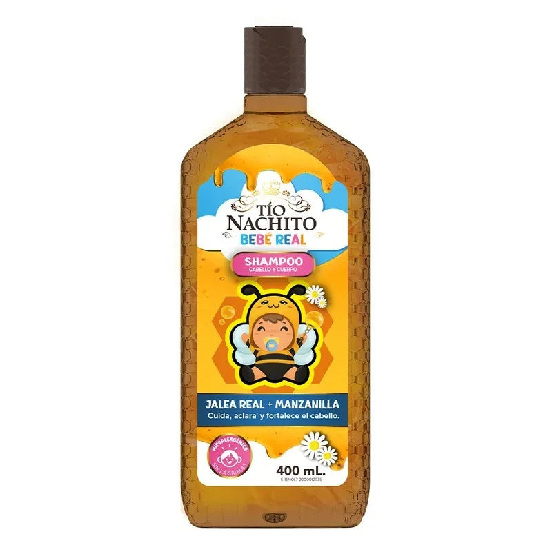Shampoo Tío Nacho Bebé Real 400ml