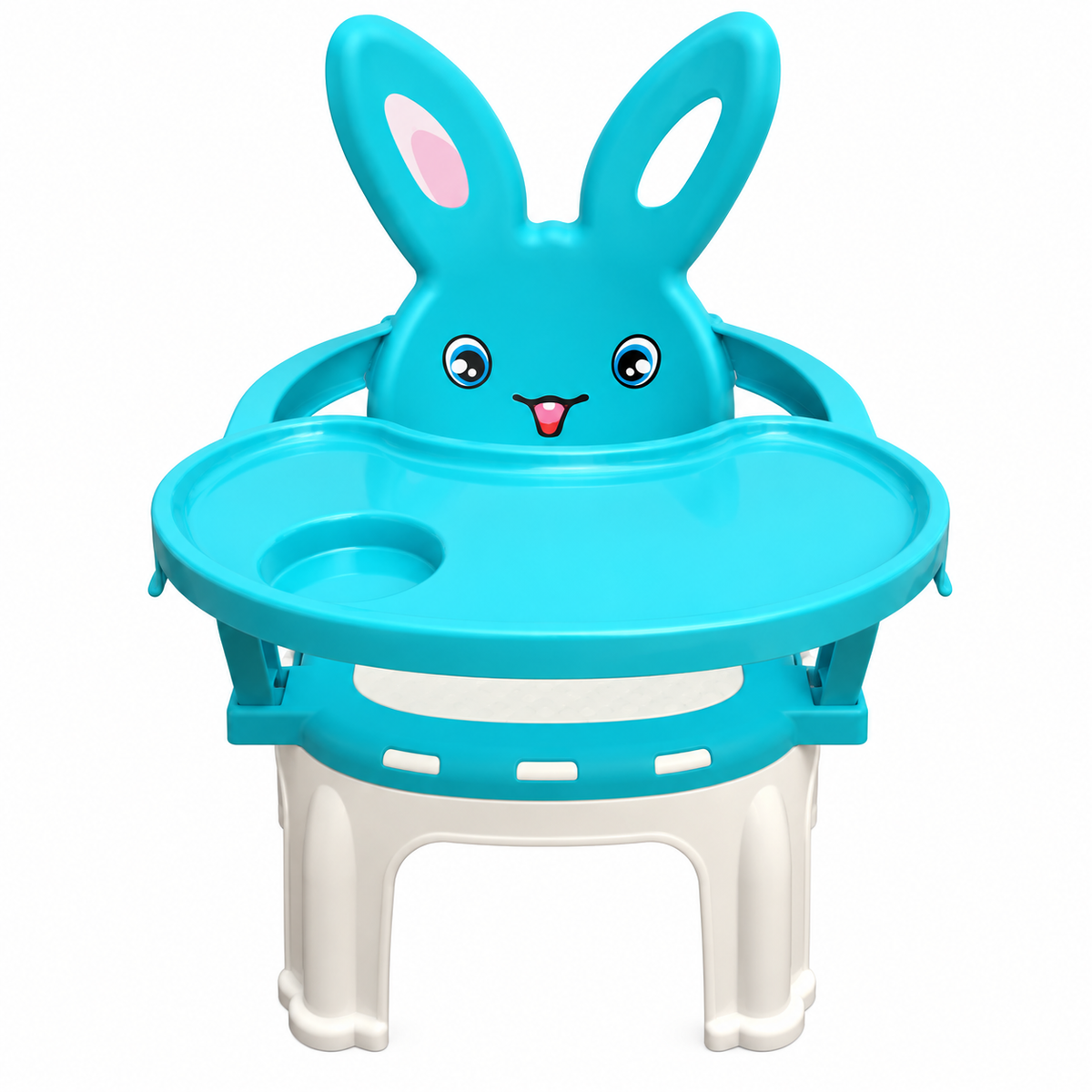 Silla Comedor 2 en 1 para Bebé – Conejito