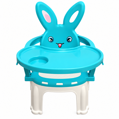 Silla Comedor 2 en 1 para Bebé – Conejito