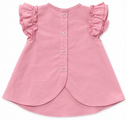 Conjunto para Bebé Niña de Blusa y Short