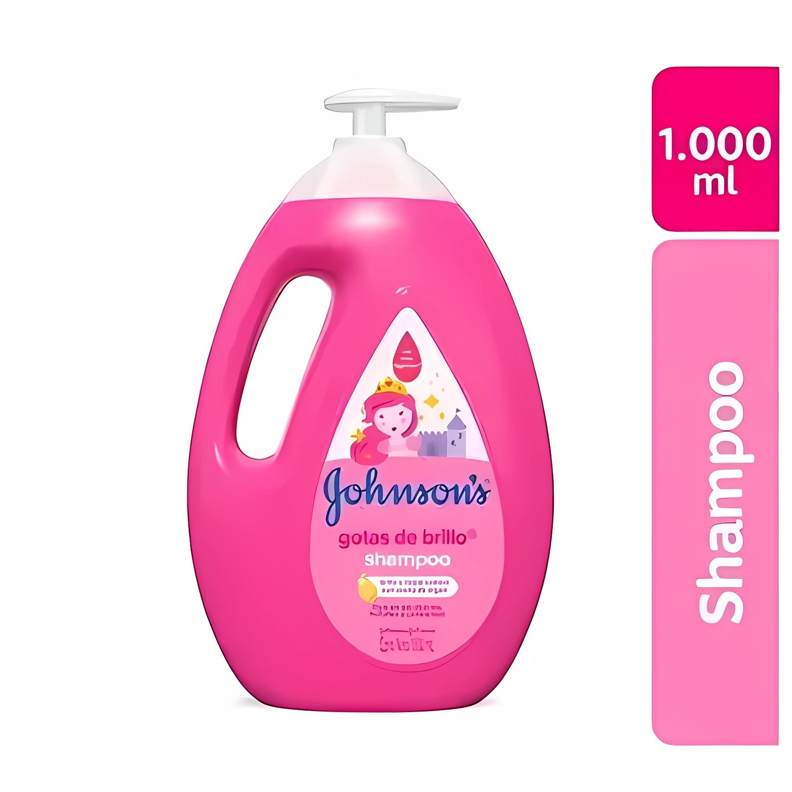 Shampoo Johnson’s Gotas de Brillo 1 L