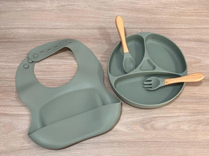 Set de vajilla en silicona 3 Piezas