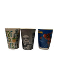 Vaso bambú personajes