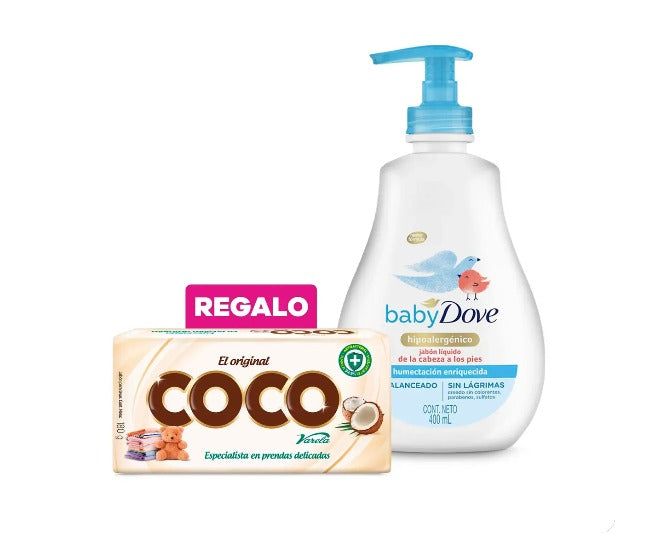 Jabón Líquido Dove Baby Humectación Enriquecida x 400ml