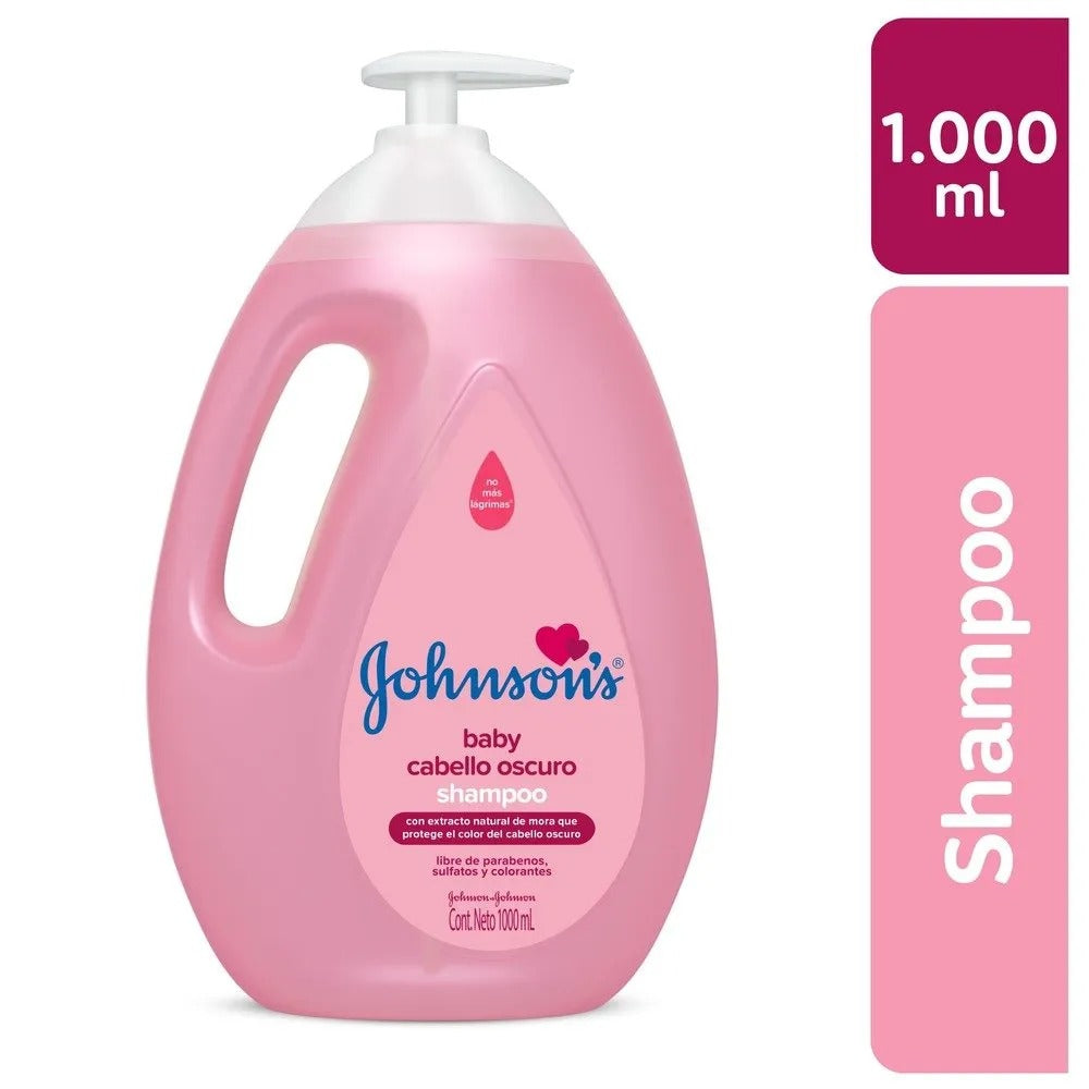 Combo Johnson’s Cabello Oscuro: shampoo 1 litro + 100 ml
