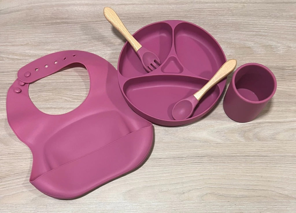 Set de vajilla en silicona 4 Piezas