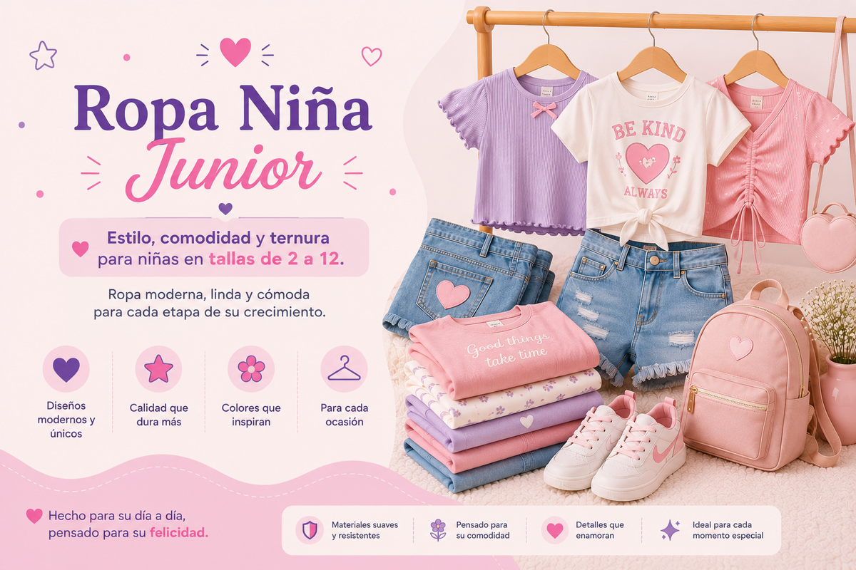 Ropa Niña junior