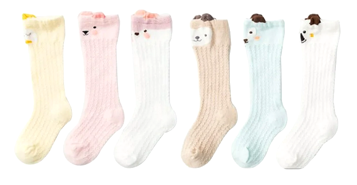 Medias largas de malla