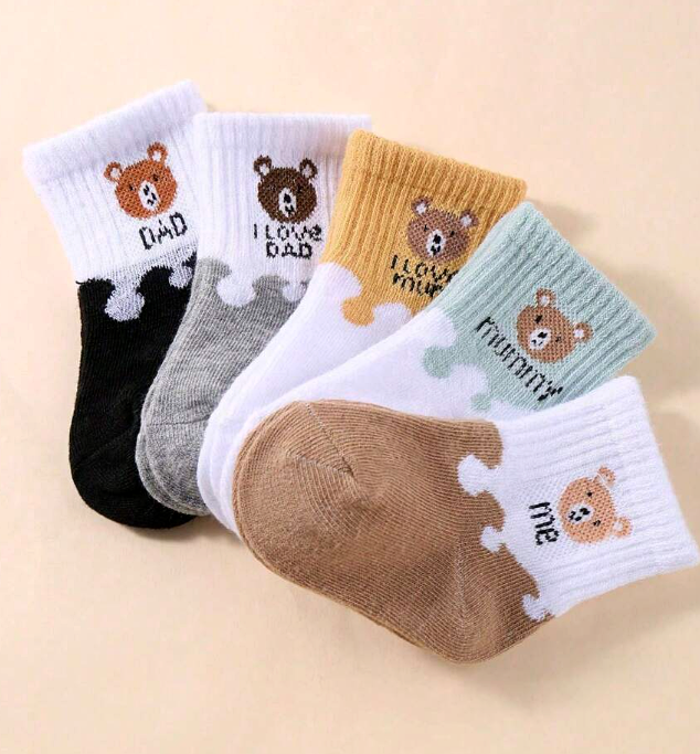 Set de 2 pares de medias cortas